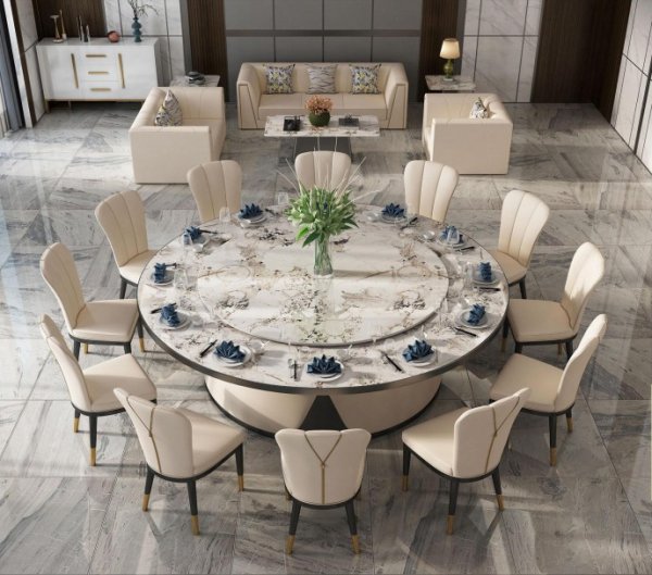 現代餐桌（巖板/大理石）