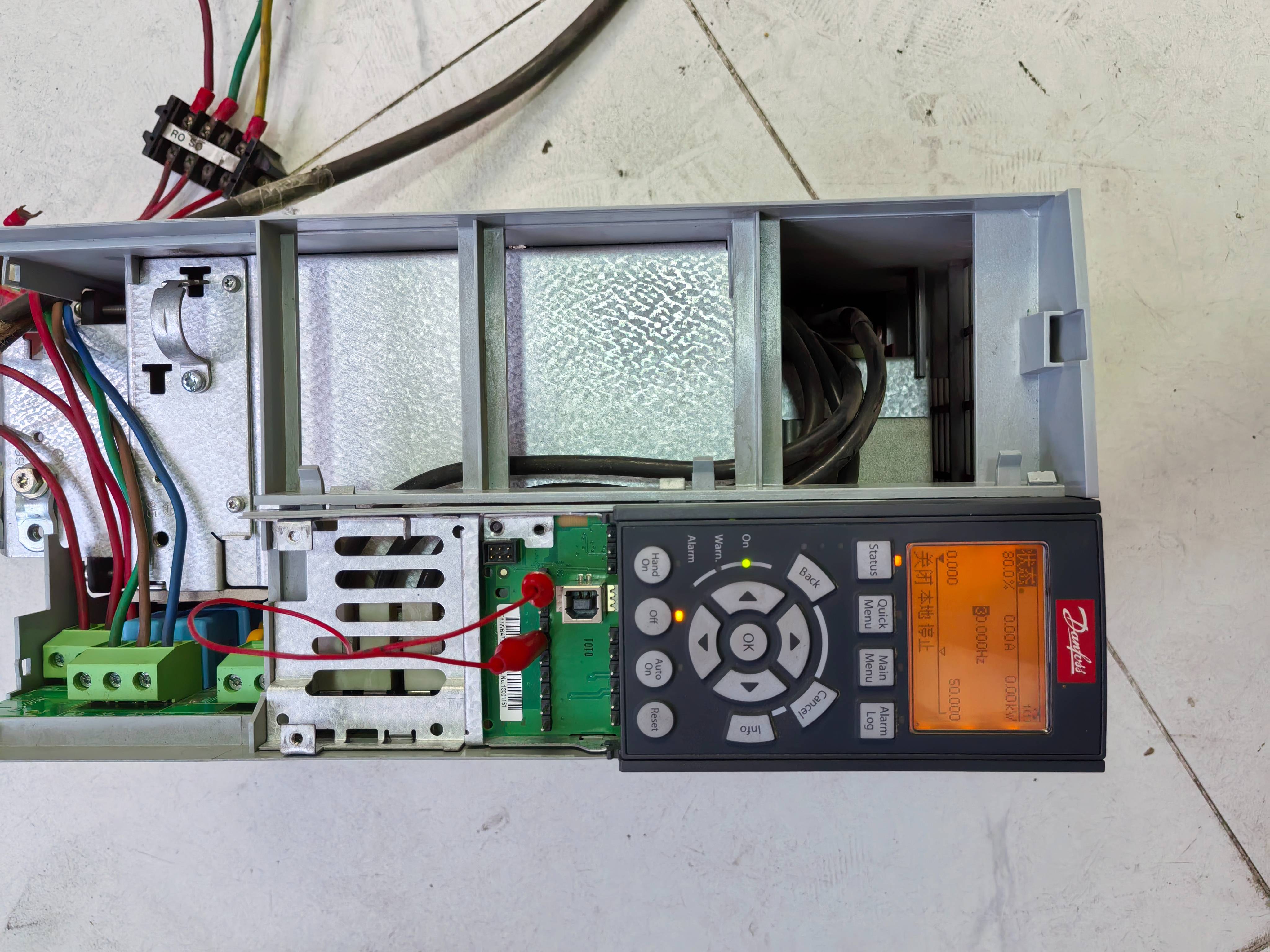 丹佛斯變頻器故障