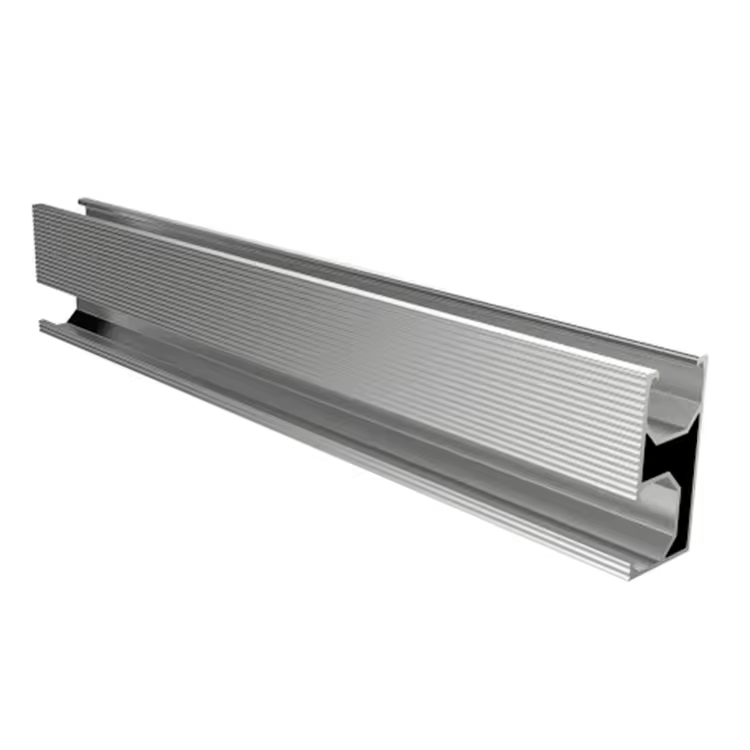 Aluminium Solar Mounting Rail Ground Mount System