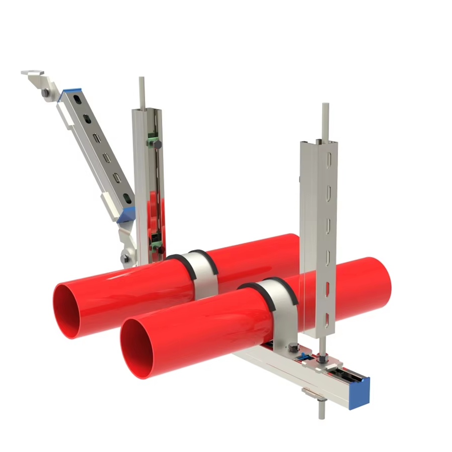 Groove Fire Riser Wholesale Galvanized C-Groove Fire Water Pipe Metal Steel Seismic ...