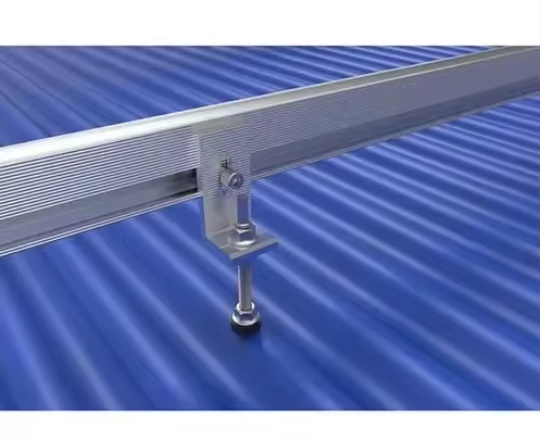 Biosolar Pv Fixing Rails Pv Mounting System Rail for Solar Installation of Solar Accessories on ...