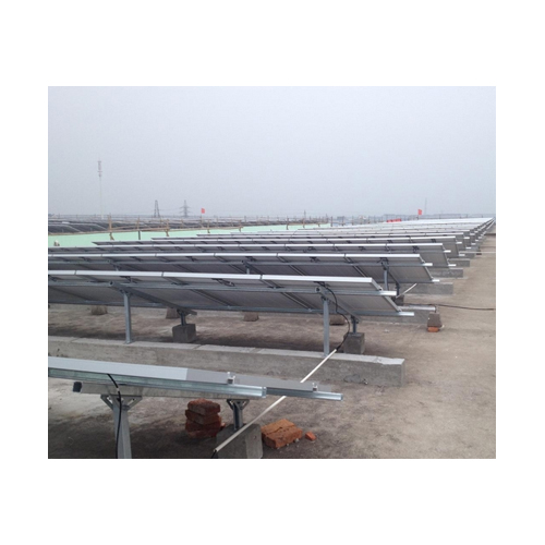 Professional Guidance Adjustable Solar Panel System Flat Ballasted Roof ...