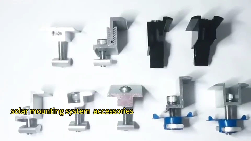 Universal Photovoltaic Pv Module Roof Mounting System Aluminum Solar ...