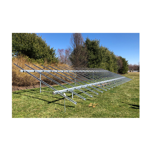 Hot Selling Pv Ground Mounting System Galvanized Mounting Structure ...