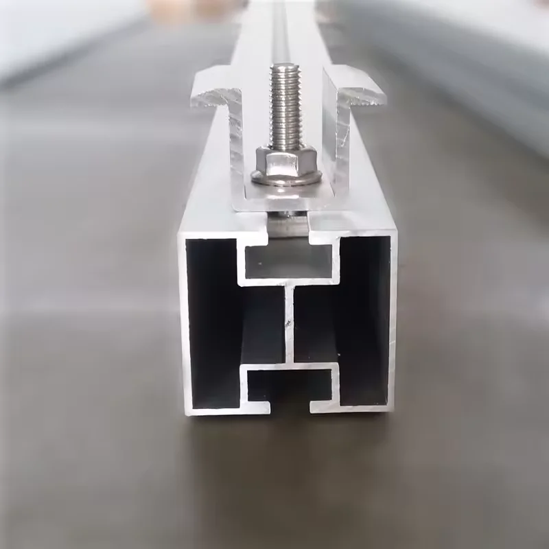 Aluminium Solar Mounting Rail Ground Mount System