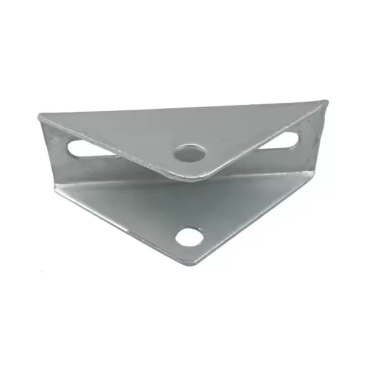 Galvanized Steel Four-Hole Triangular Connector with Solar Photovoltaic ...