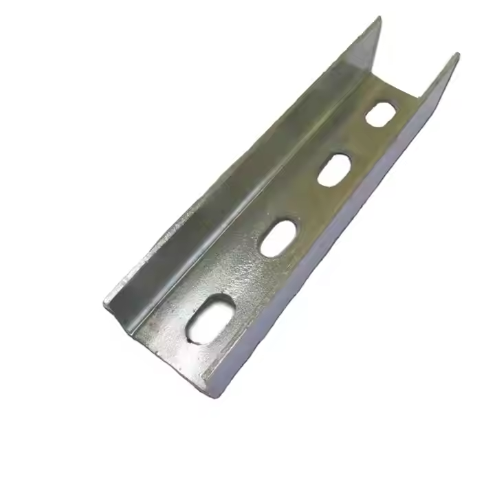 U Channel Rails Reliable Direct Connection U-Channel Rail Steel Connectors for Solar ...