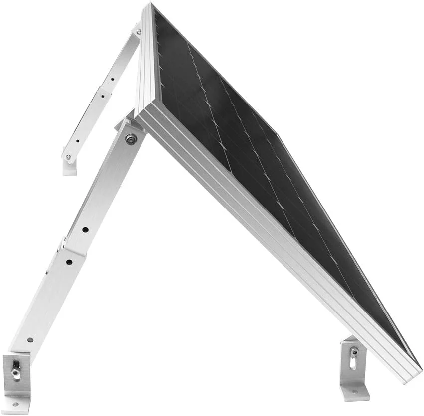 Adjustable Solar Panel Tilt Mount Front Rear Leg Flat Roof Solar System ...