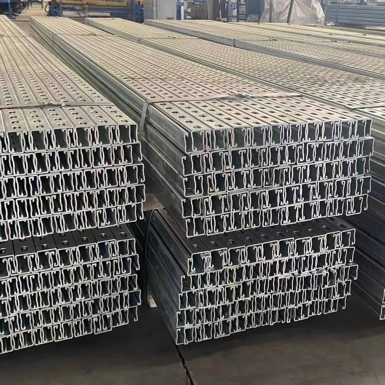 Galvanised Rectangular Rails Custom Size U Shape Profile Channel Hot Dip Galvanized Steel Galvanized ...