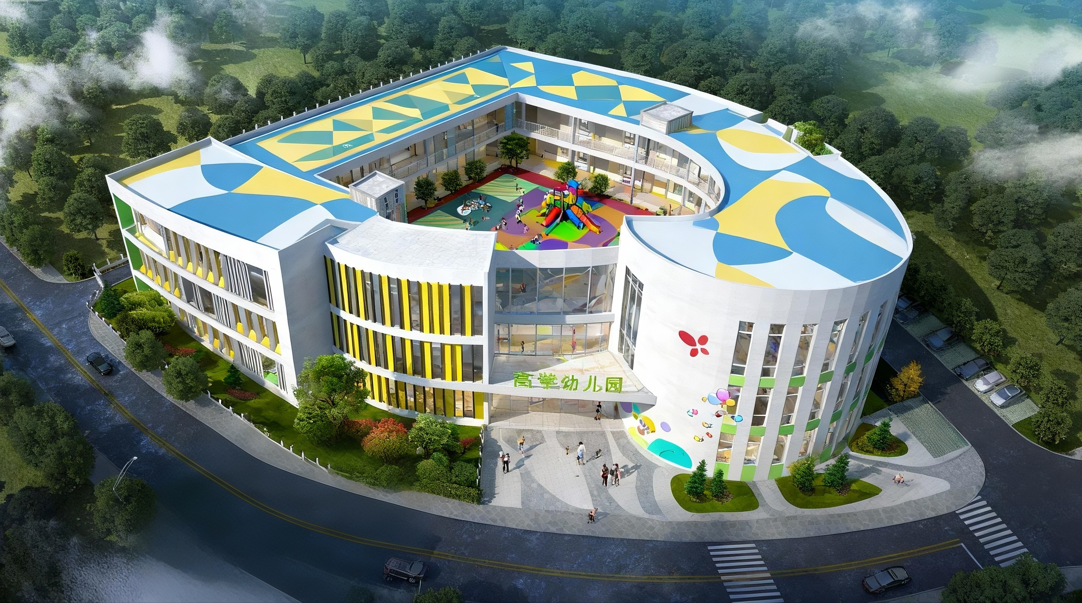 四川容辉拓创:为孩子们筑梦的幼儿园建筑设计之旅_四川容辉拓创建筑设计有限公司