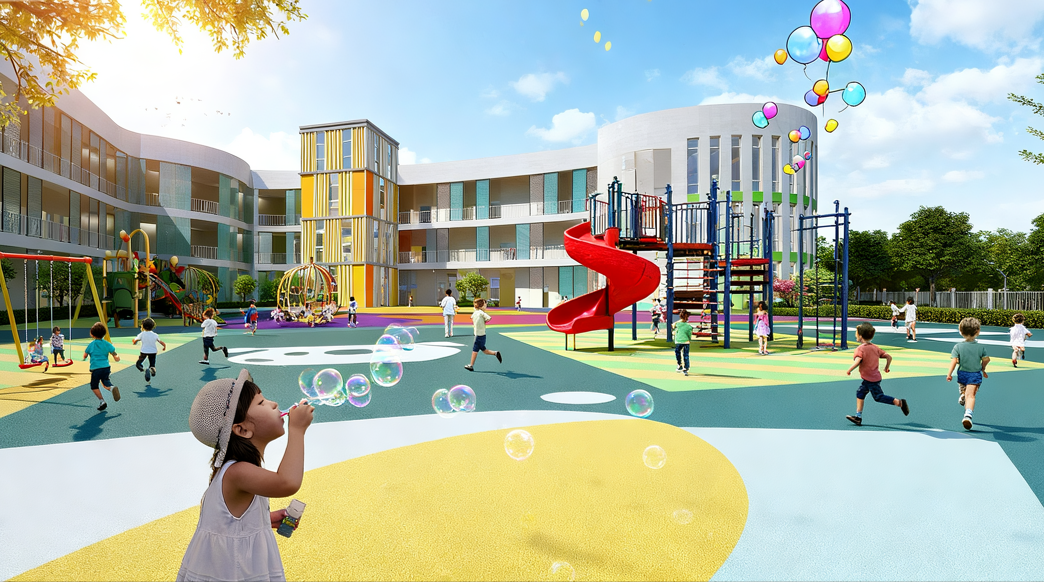 四川容辉拓创:为孩子们筑梦的幼儿园建筑设计之旅_四川容辉拓创建筑设计有限公司