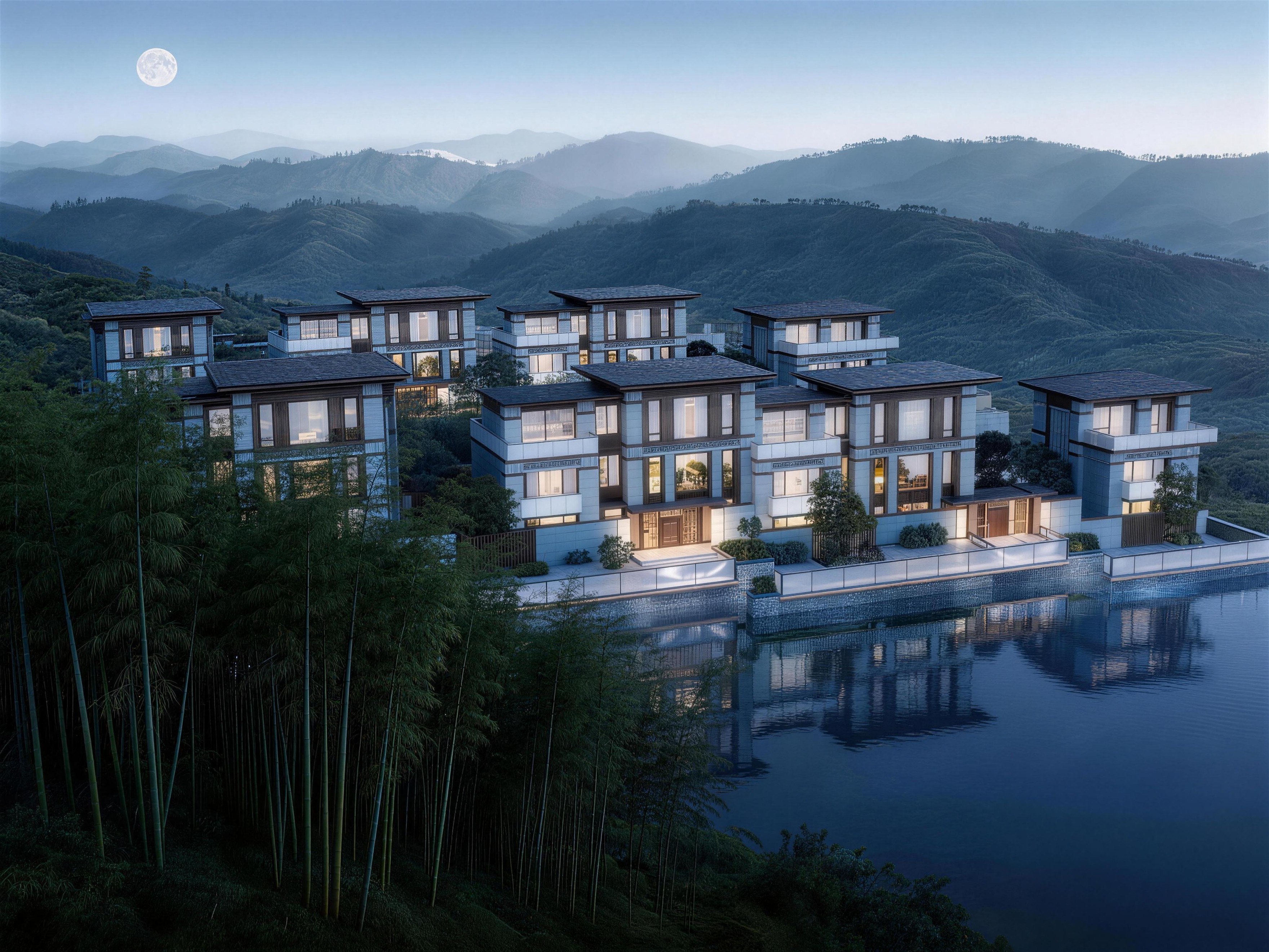 度假酒店建筑设计,度假别墅设计_四川容辉拓创建筑设计有限公司