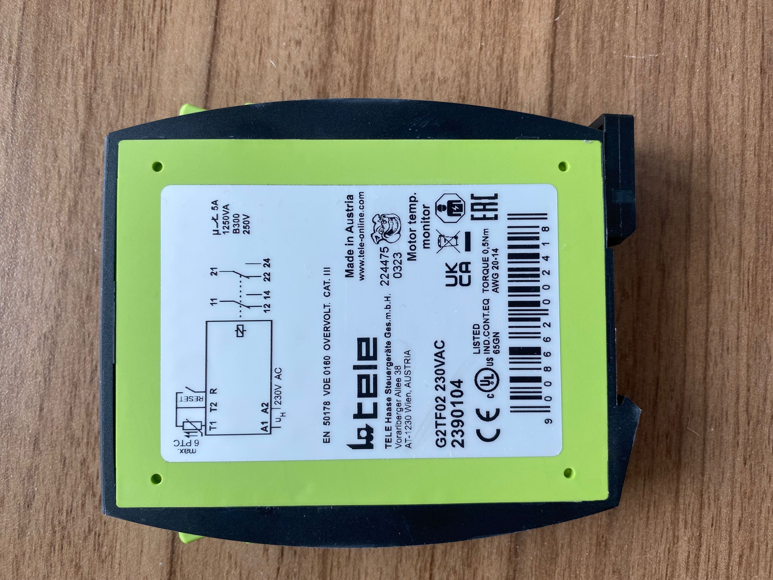 Tech 2395 TELE 2390500保护器_上海绿添科技有限公司