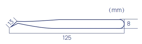 125mm high precision tweezers