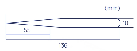 136mm high precision tweezers