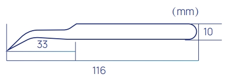 116mm Rainbow Eyelash Extensions Tweezers