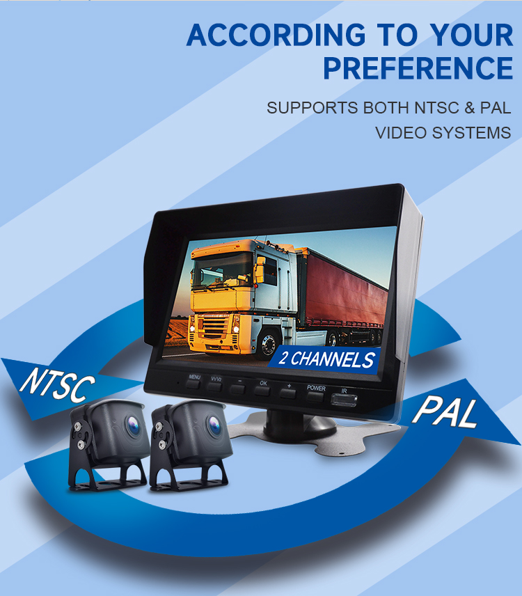 2CH Backup Camera System