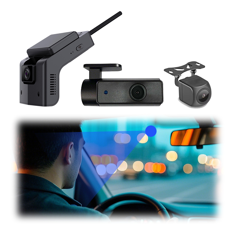 4 Channel Dash Camera System | 256Gb 4G Ai Dual Dash Cam For Trucks