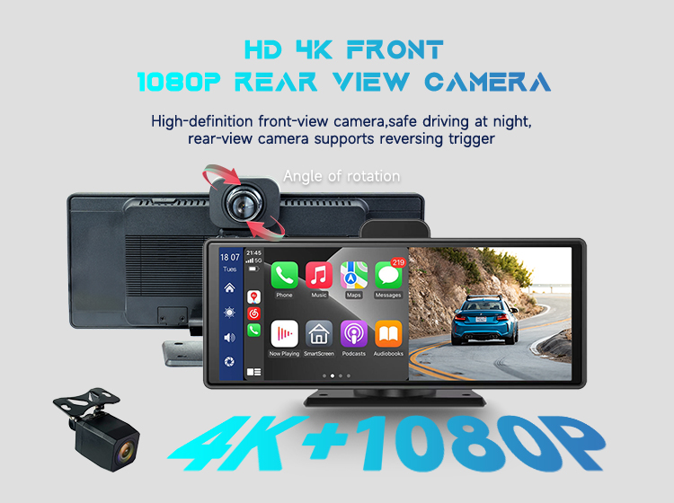 HD Monitor With 1080P Rear View Camera