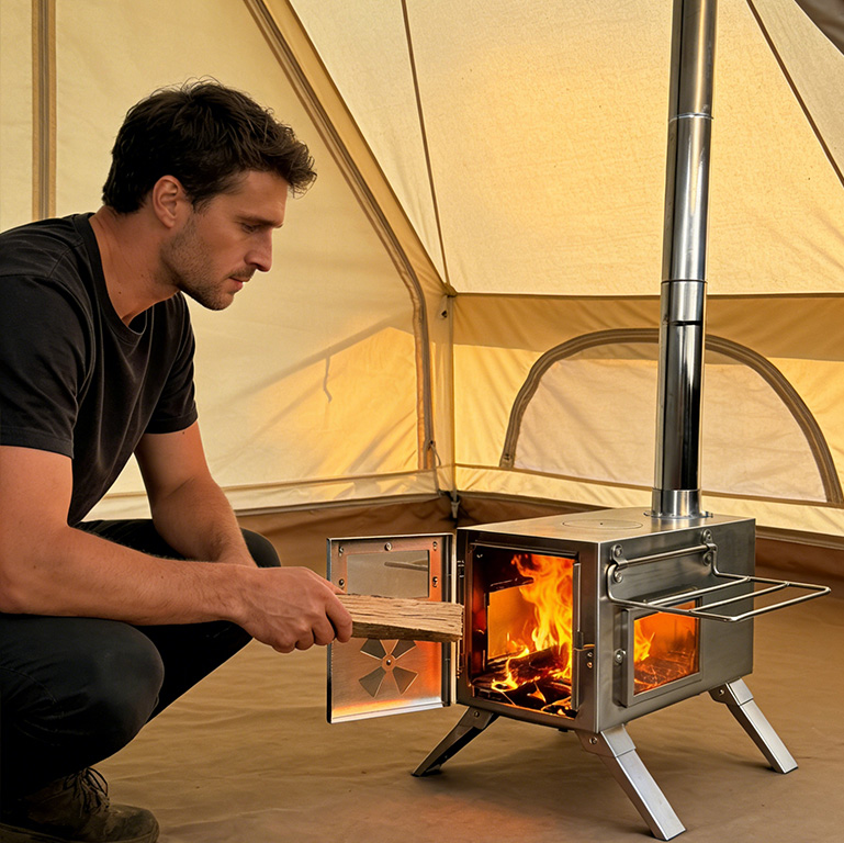 CE EN 13240 Tent Stoves: Why Food-Grade Steel Matters