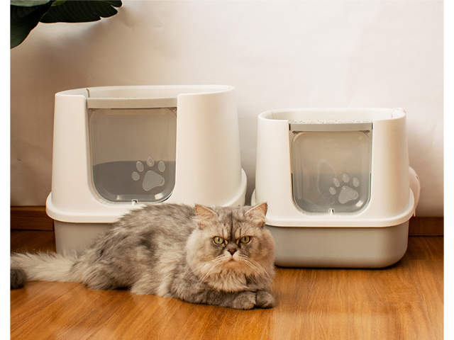 浙江防臭貓砂盆廠家供應 嘉興樂優寵物用品股份供應