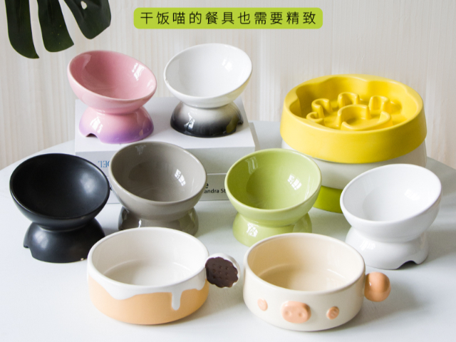 浙江加厚貓碗生產(chǎn)廠家 嘉興樂優(yōu)寵物用品股份供應(yīng)