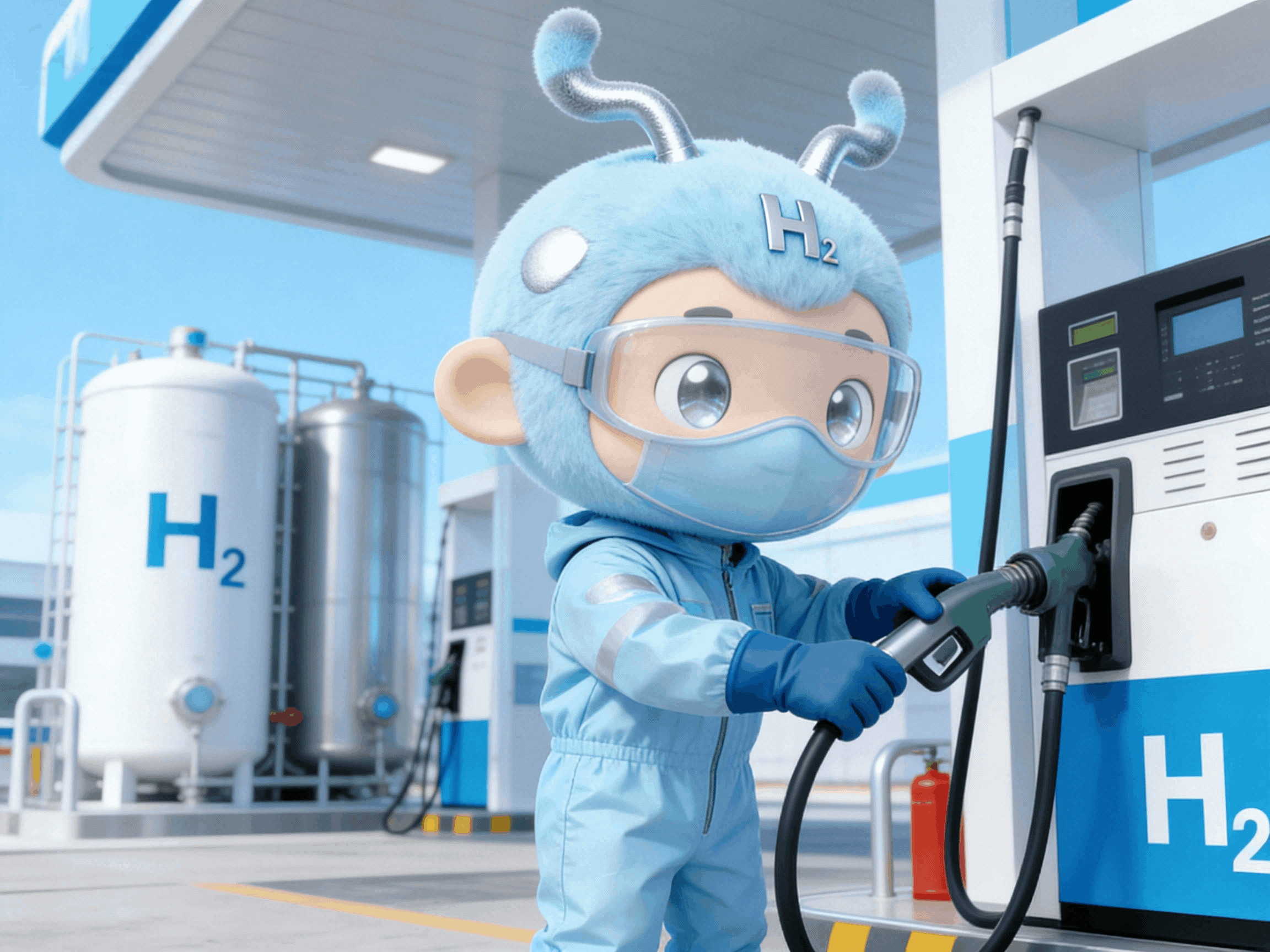 氫小創科普小課堂 | 加氫站給氫能車補能，3分鐘看懂完整流程