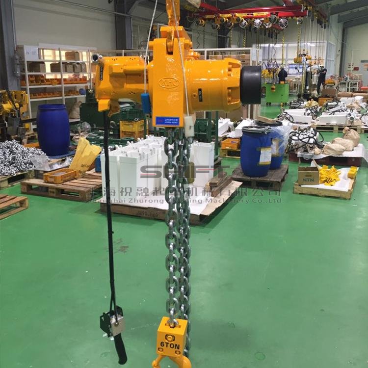 韓國(guó)khc氣動(dòng)葫蘆安裝步驟