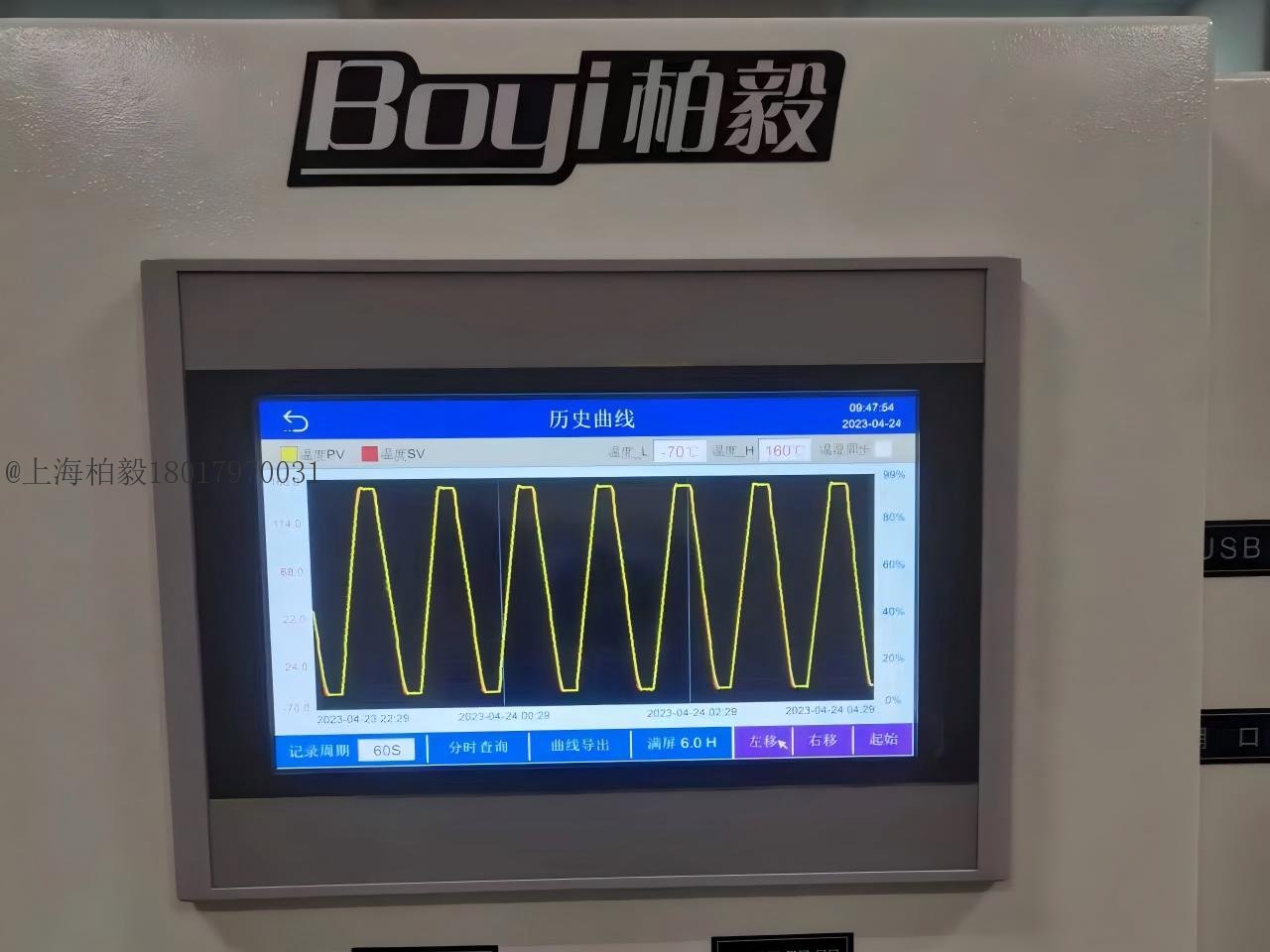 恒溫恒濕試驗(yàn)箱曲線