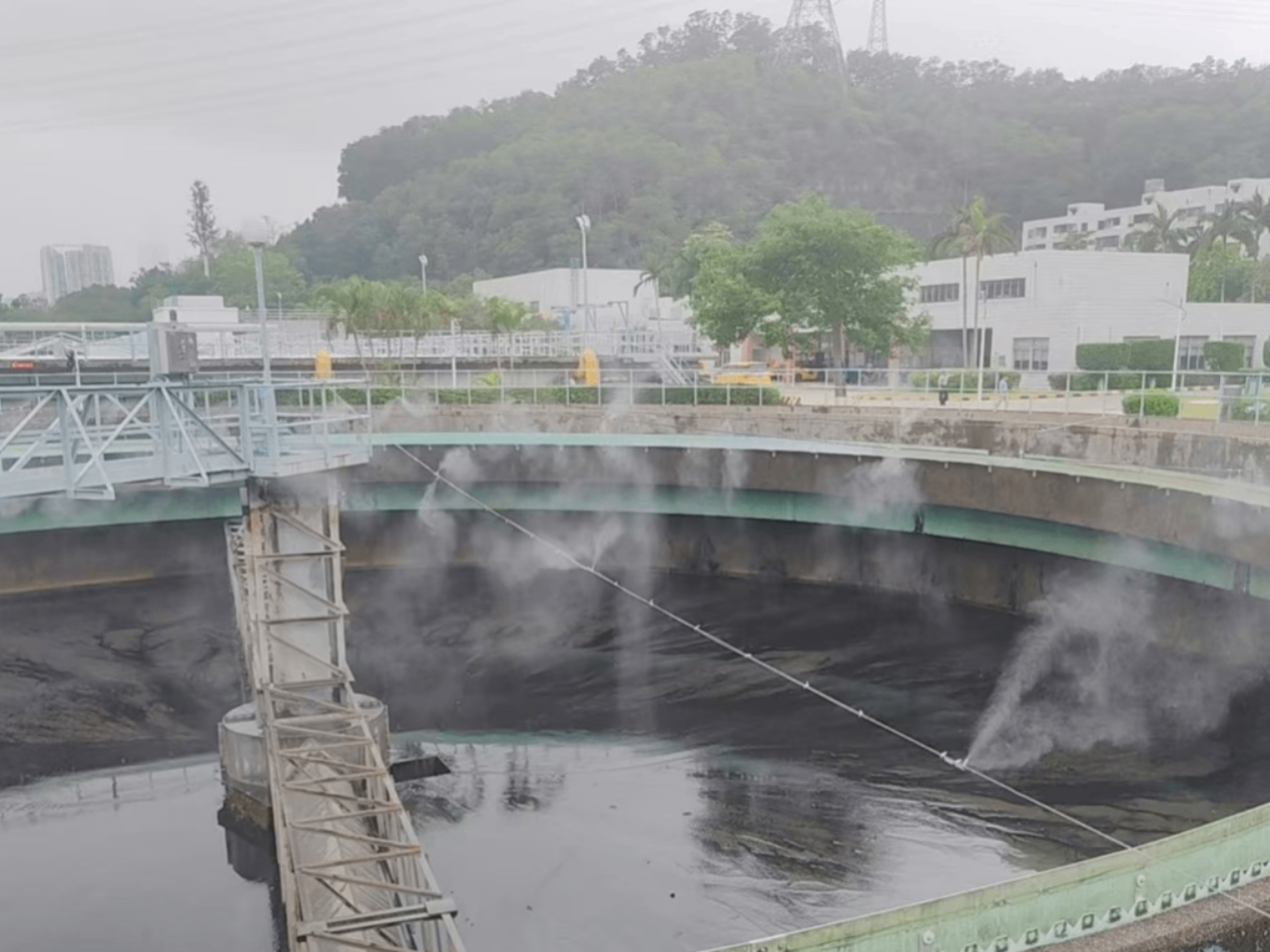 羅芳水質(zhì)凈化廠(chǎng)二沉池除臭項(xiàng)目