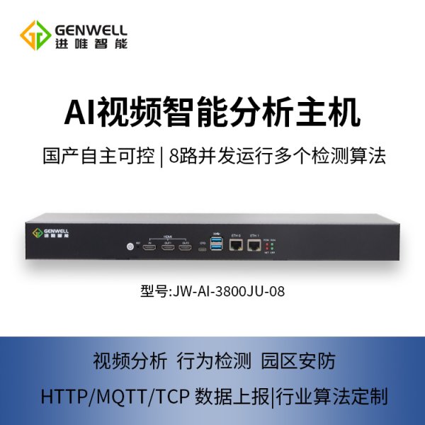 402cc永利登录入口智能视频转流网关JW-AI-3800JU-08 