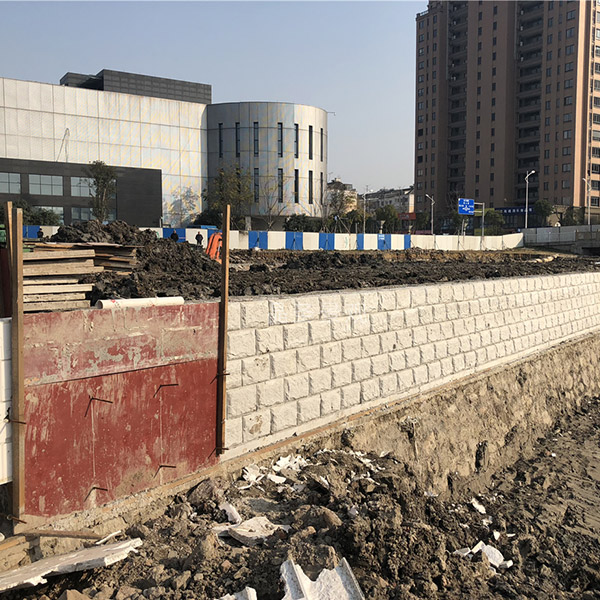 浙江寧波河道擋墻