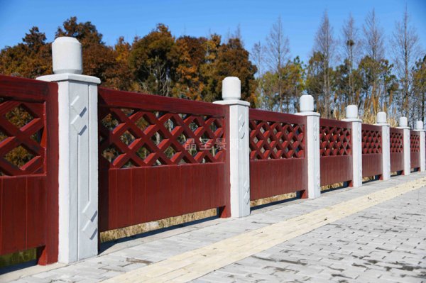 上海崇明島陳家鎮橋梁護欄