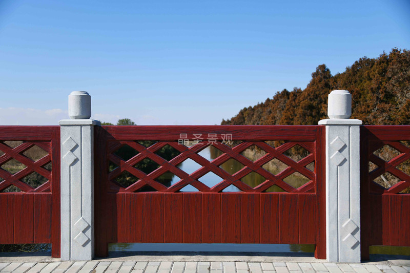 上海崇明島陳家鎮橋梁護欄
