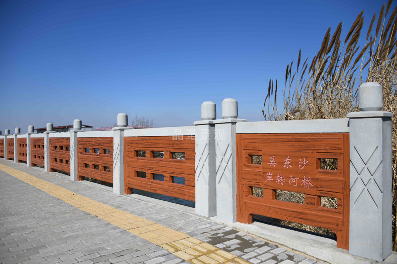 上海崇明島陳家鎮橋梁護欄