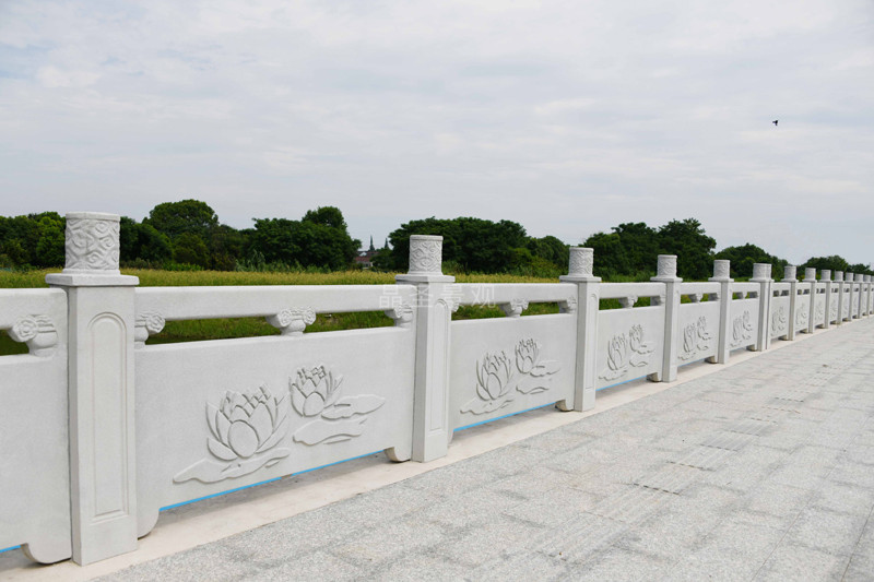浙江省湖州市晟舍新街橋梁護欄