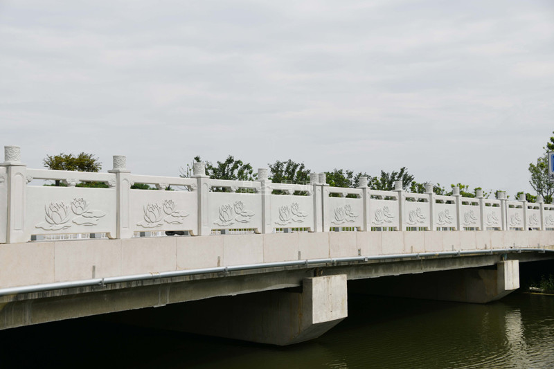 浙江省湖州市晟舍新街橋梁護欄