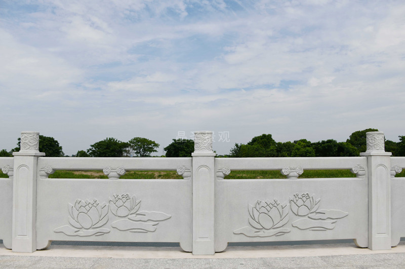 浙江省湖州市晟舍新街橋梁護欄