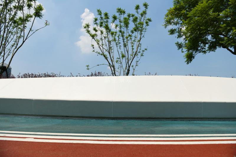 四川德陽旌湖客廳景觀工程