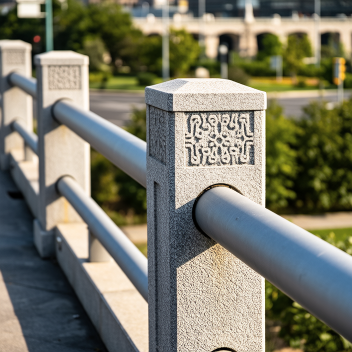 晶鑄石護(hù)欄：市政道橋景觀(guān)的優(yōu)選之材