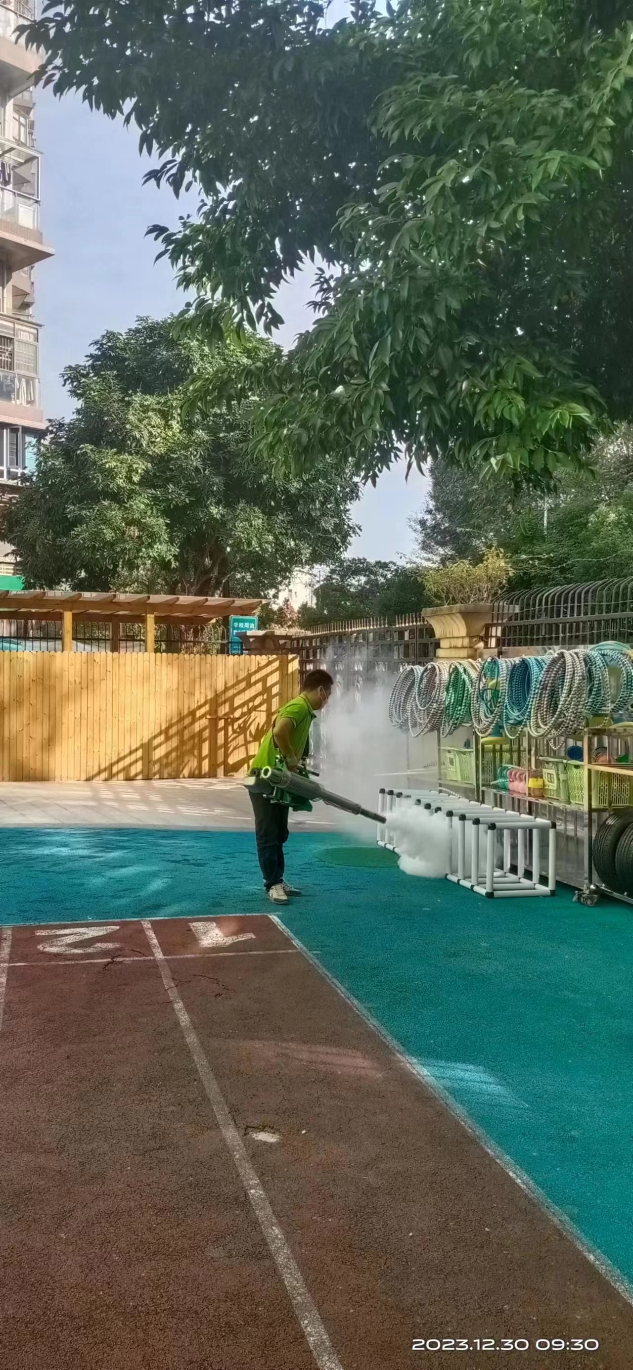 愛聯(lián)第二幼兒園消殺除四害