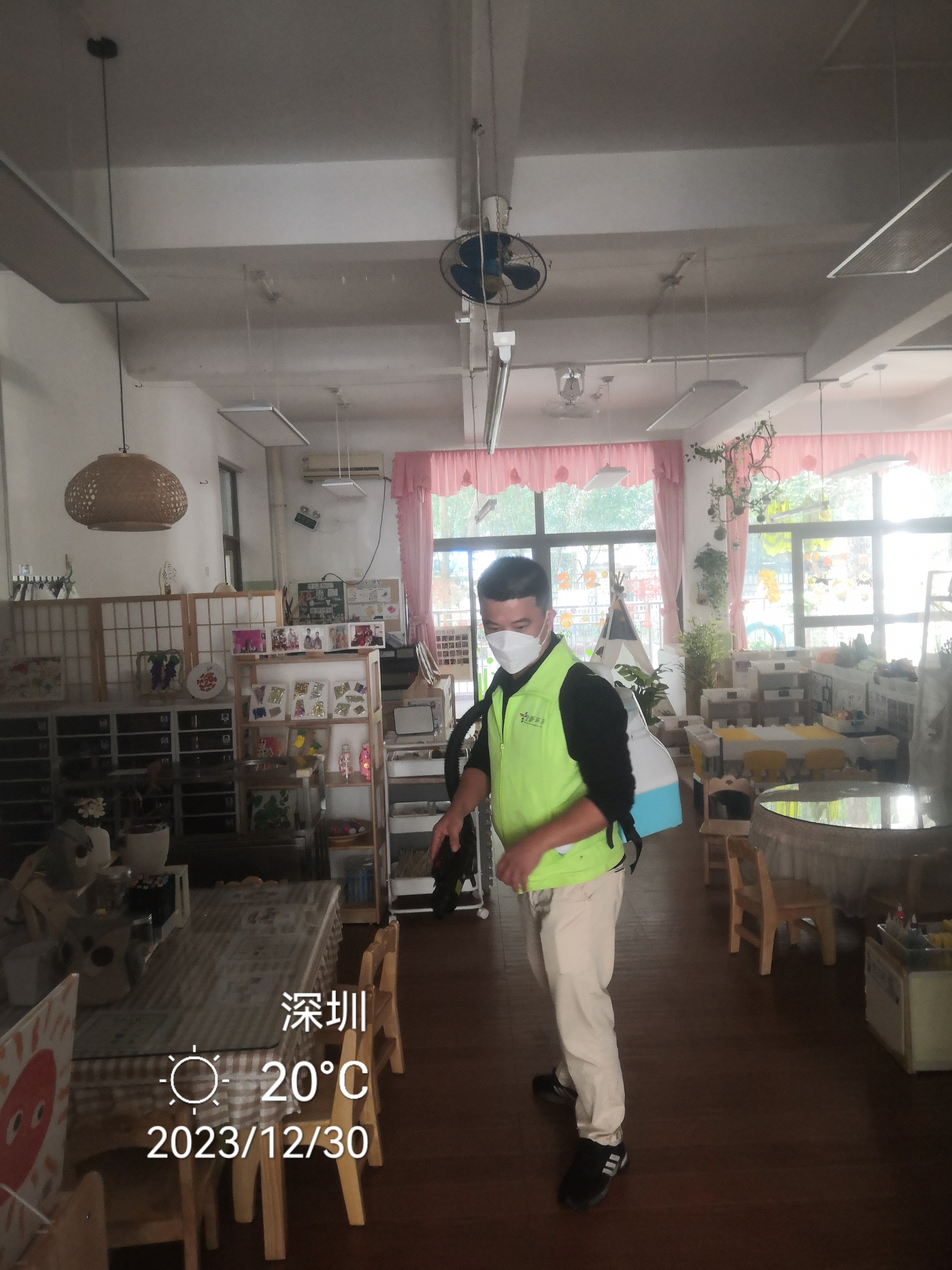 愛聯(lián)第二幼兒園消殺除四害