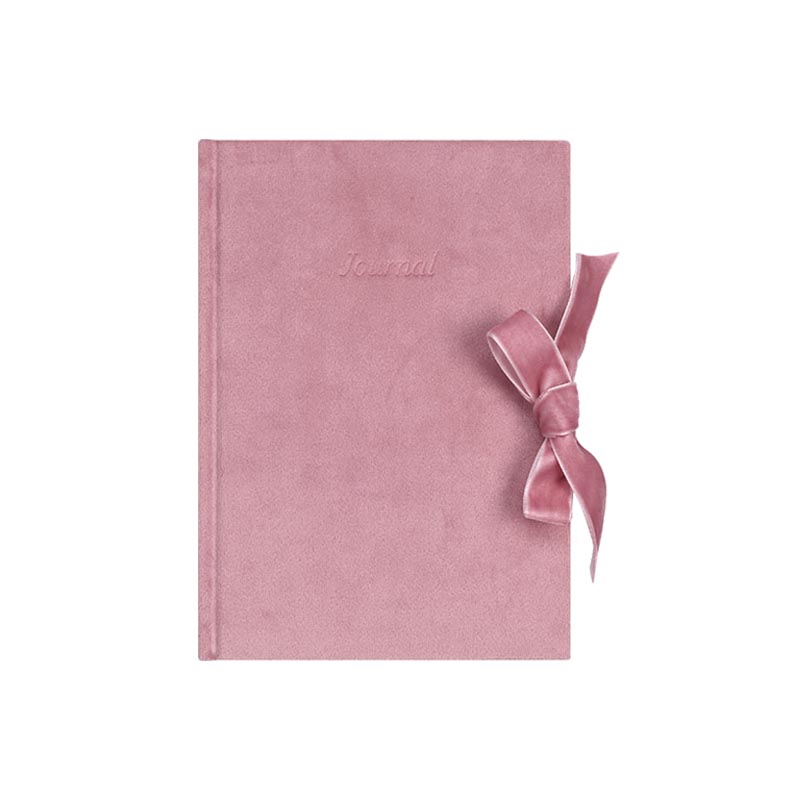 Velvet ribbon journal