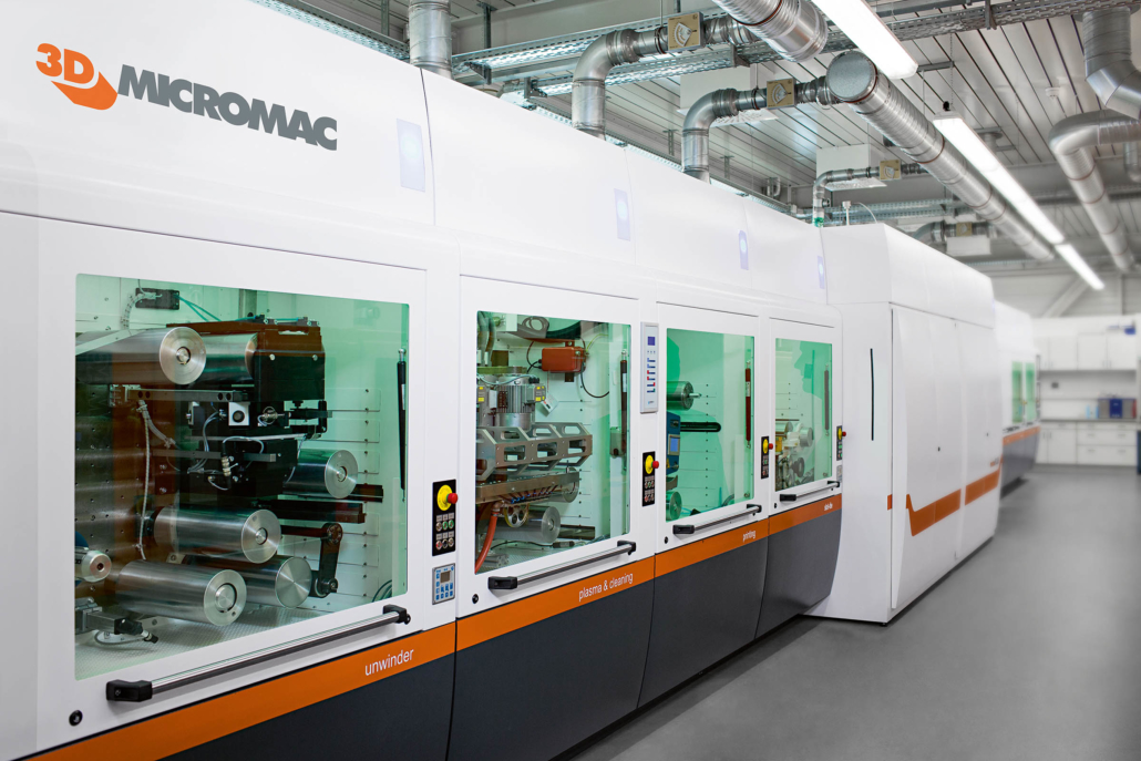 microFLEX? 柔性基材的卷對卷激光加工