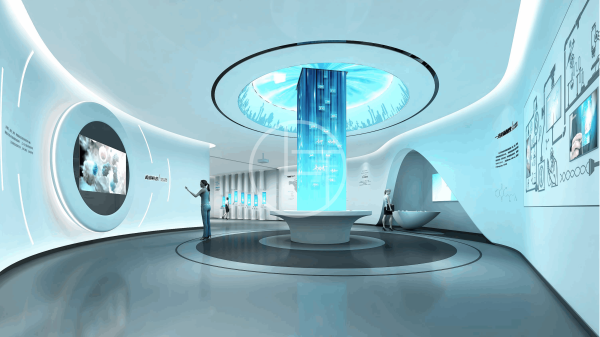 云南沃森生物展厅__生物疫苗展厅设计