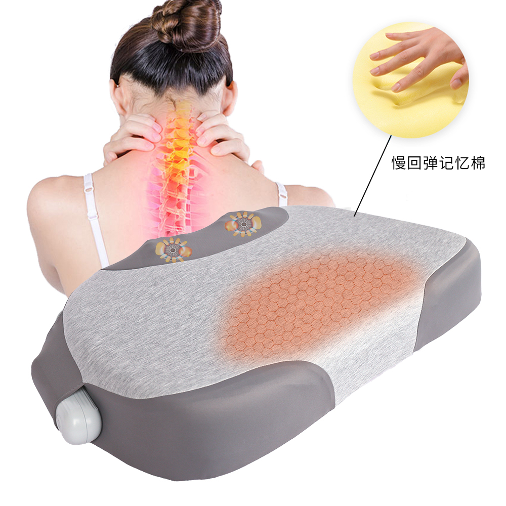 气囊牵引推拿发热一体枕
