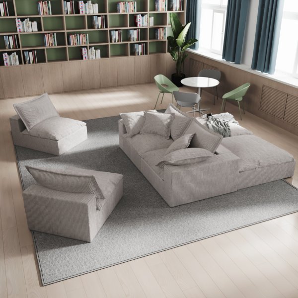 6163银河SN-SF1494居家客厅沙发