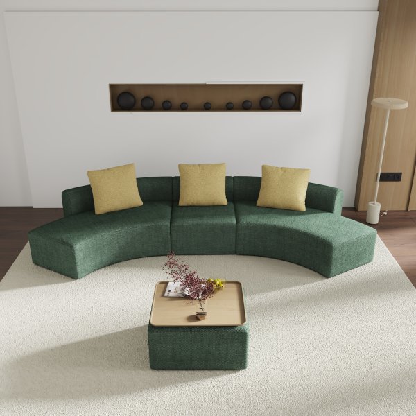 6163银河SN-SF1613居家/客厅/卧室 懒人沙发 绿色