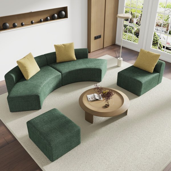 6163银河SN-SF1613居家/客厅/卧室 懒人沙发 绿色