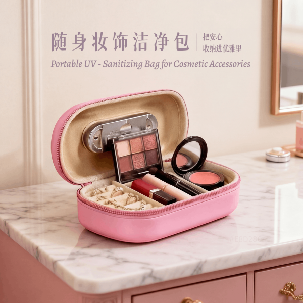 6163银河智能消毒盒，女士多功效消毒盒